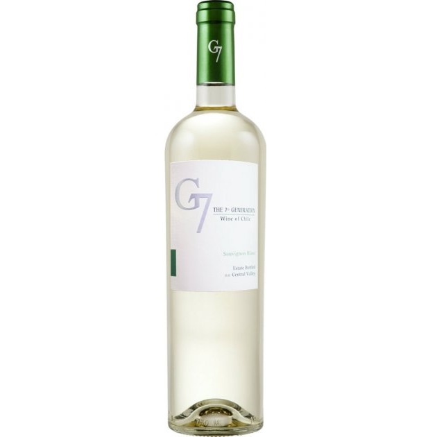 Вино G7 Sauvignon Blanc, біле, сухе, 12,5%, 0,75 л (8000009377862) - фото 1