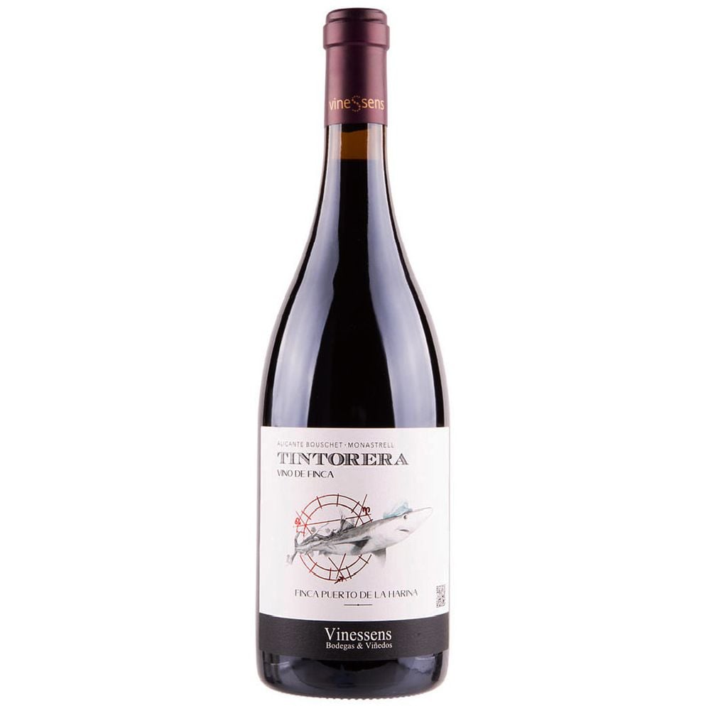 Вино Vinessens Tintorera, червоне, сухе, 14,5%, 0,75 л (8000019987964) - фото 1