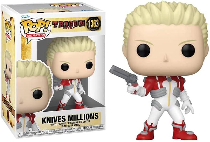 Фигурка Фанко Поп Триган Миллионс Найвс Funko Pop Trigun Millions Knives 10 см FP T MK 1363 - фото 2