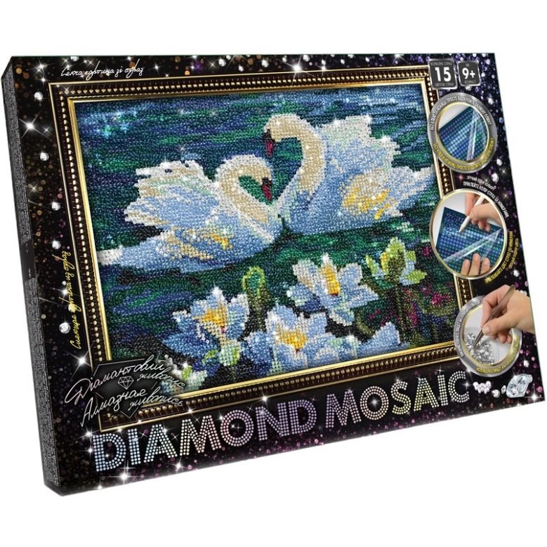 Набір креативної творчості Danko Toys Diamond Mosaic DM-03 DM-03-02 - фото 1