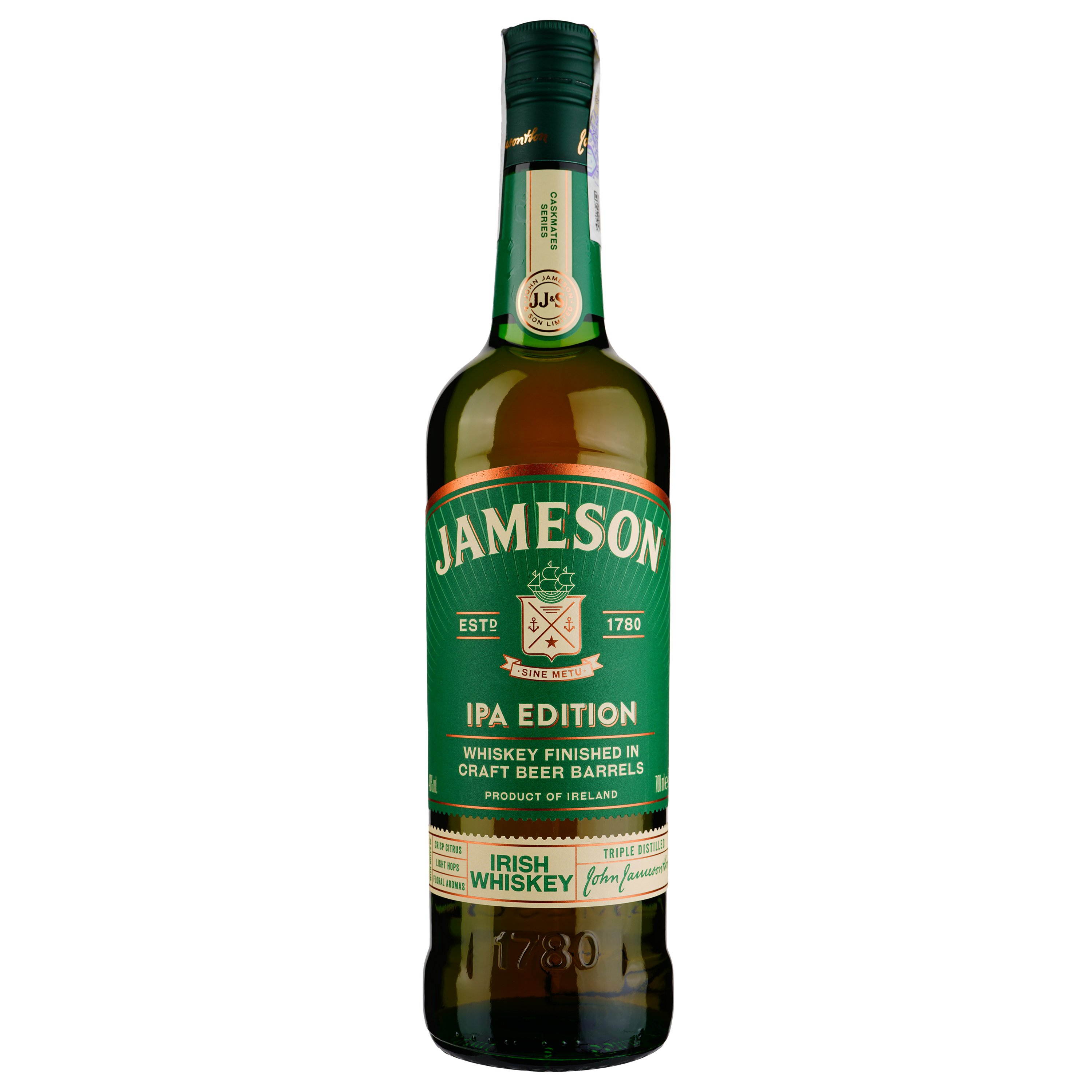 Виски Jameson Caskmates IPA Edition, 40%, 0,7 л (768943) - фото 1