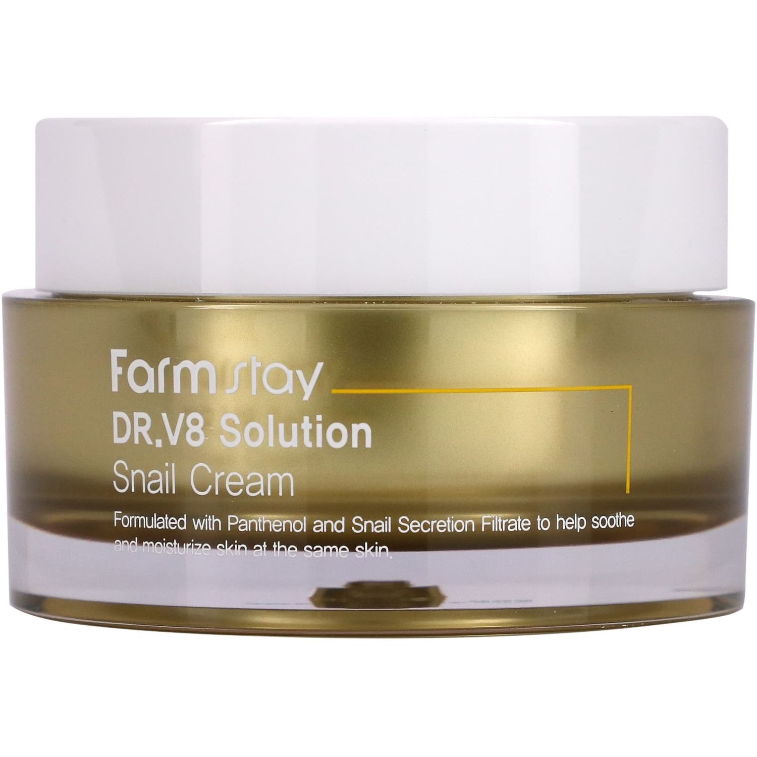 Крем для обличчя FarmStay Dr.V8 Solution Snail Cream 50 мл - фото 1