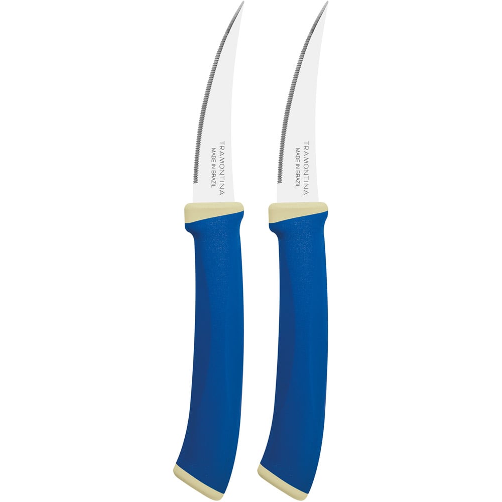 Набор ножей Tramontina Felice для томатов, синий, 7,6 см (23495/213) - фото 1