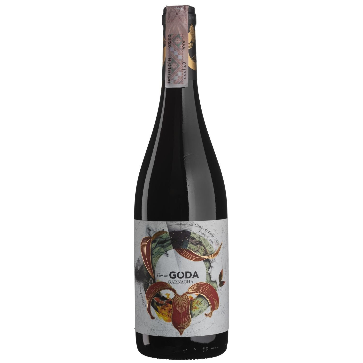 Вино Bodegas Morca Flor De Goda, червоне, сухе, 0,75 л - фото 1