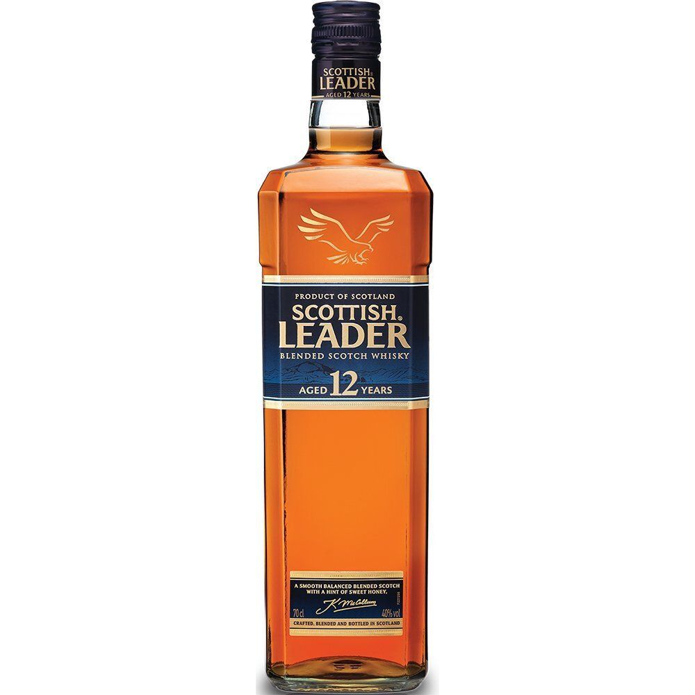 Виски Scottish Leader 12 y.o. 40% 0.7 л - фото 1