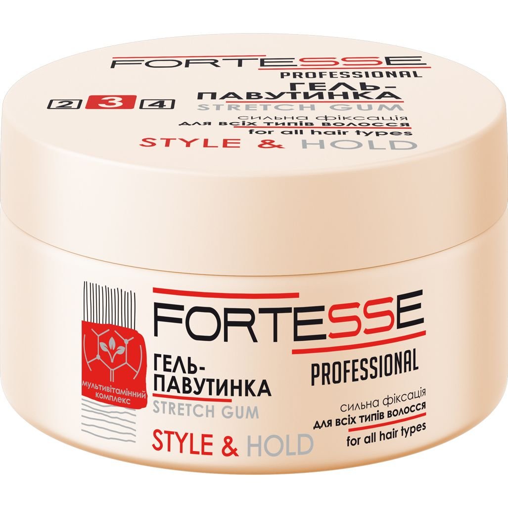Гель-паутинка для волос Fortesse Professional Style&Hold сильная фиксация, 75 мл - фото 1