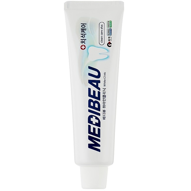 Зубная отбеливающая паста Medibeau White Clinic Toothpaste - фото 1