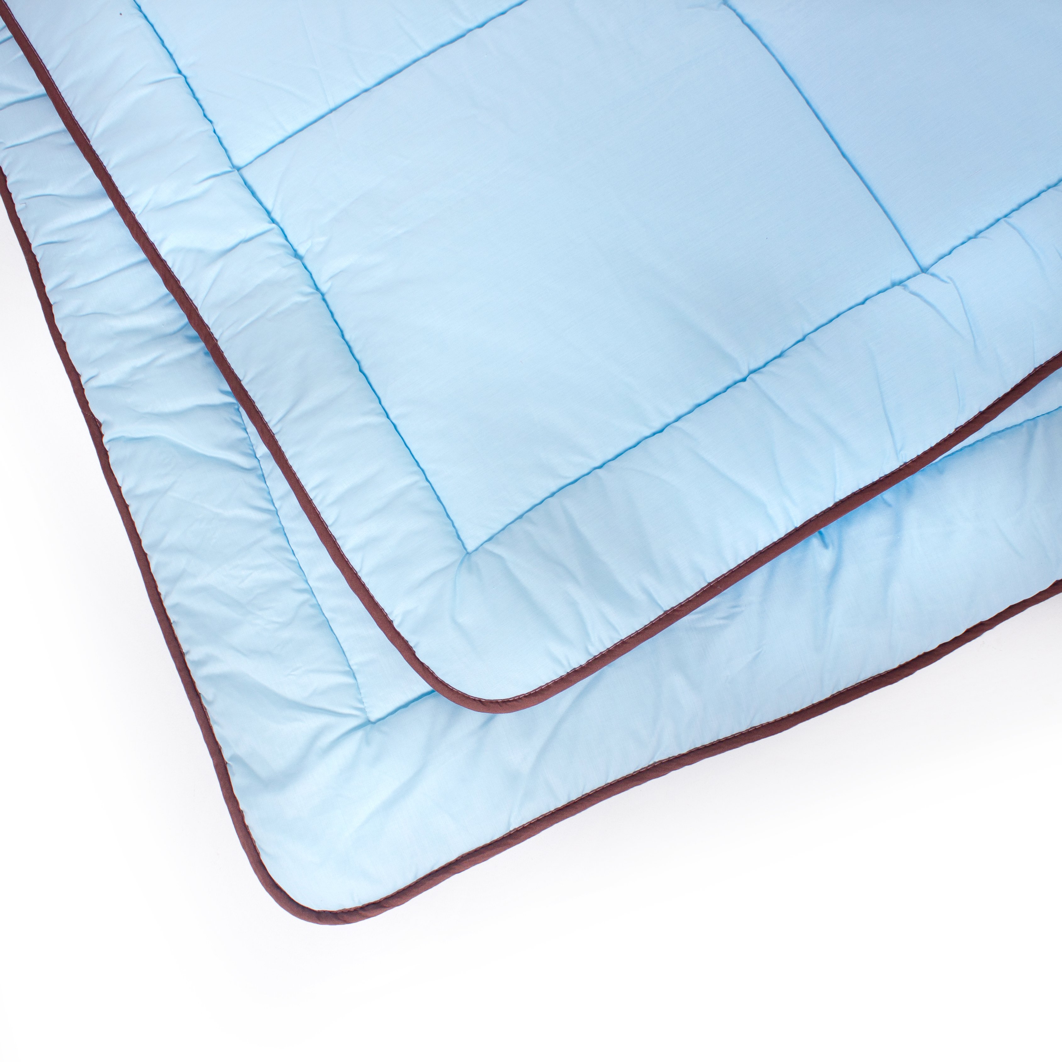 Одеяло шерстяное MirSon Valentino №0338, зимнее, 172x205 см, голубое - фото 4