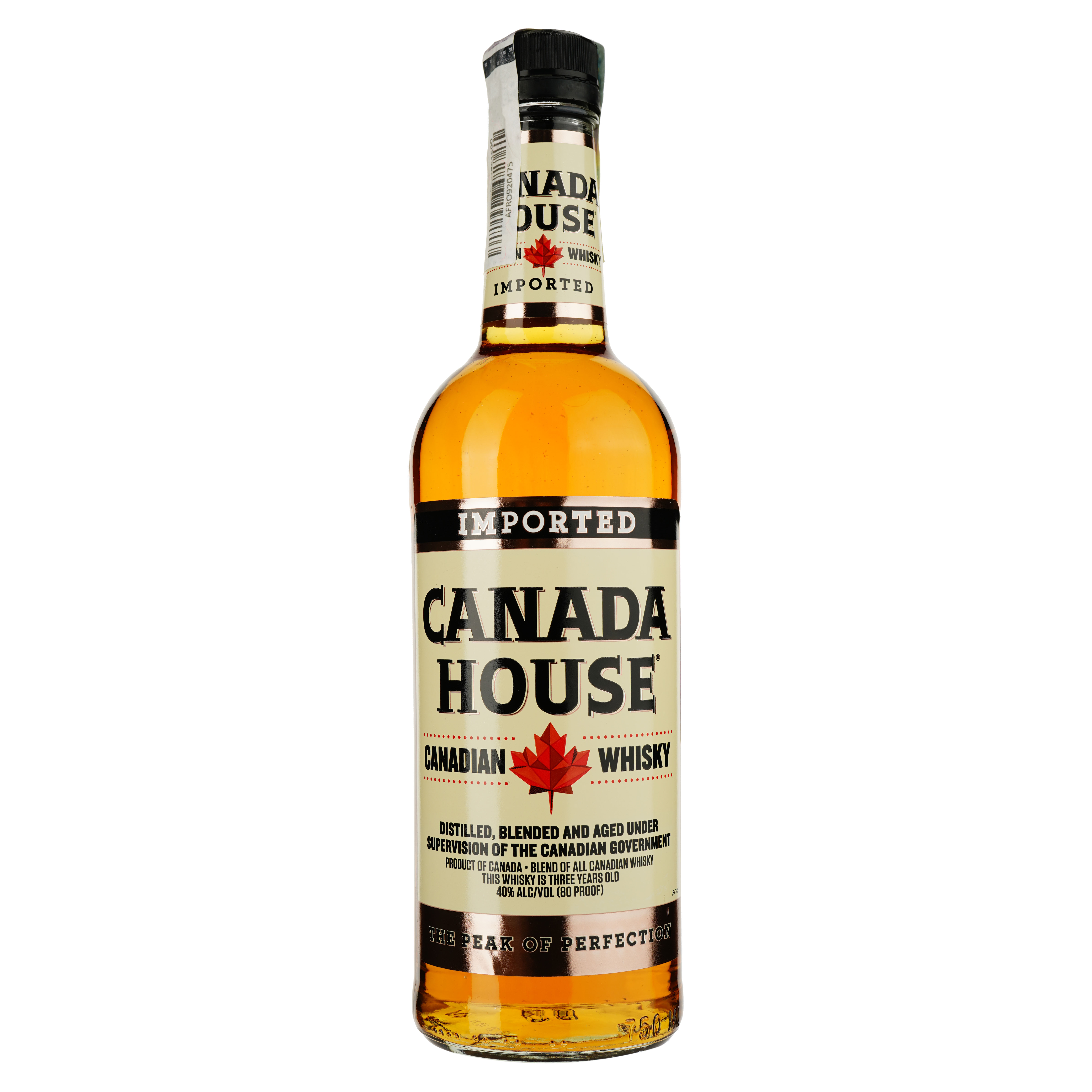 Віскі Canada House 3 yo Blended Canadian Whisky 40% 0.75 л - фото 1