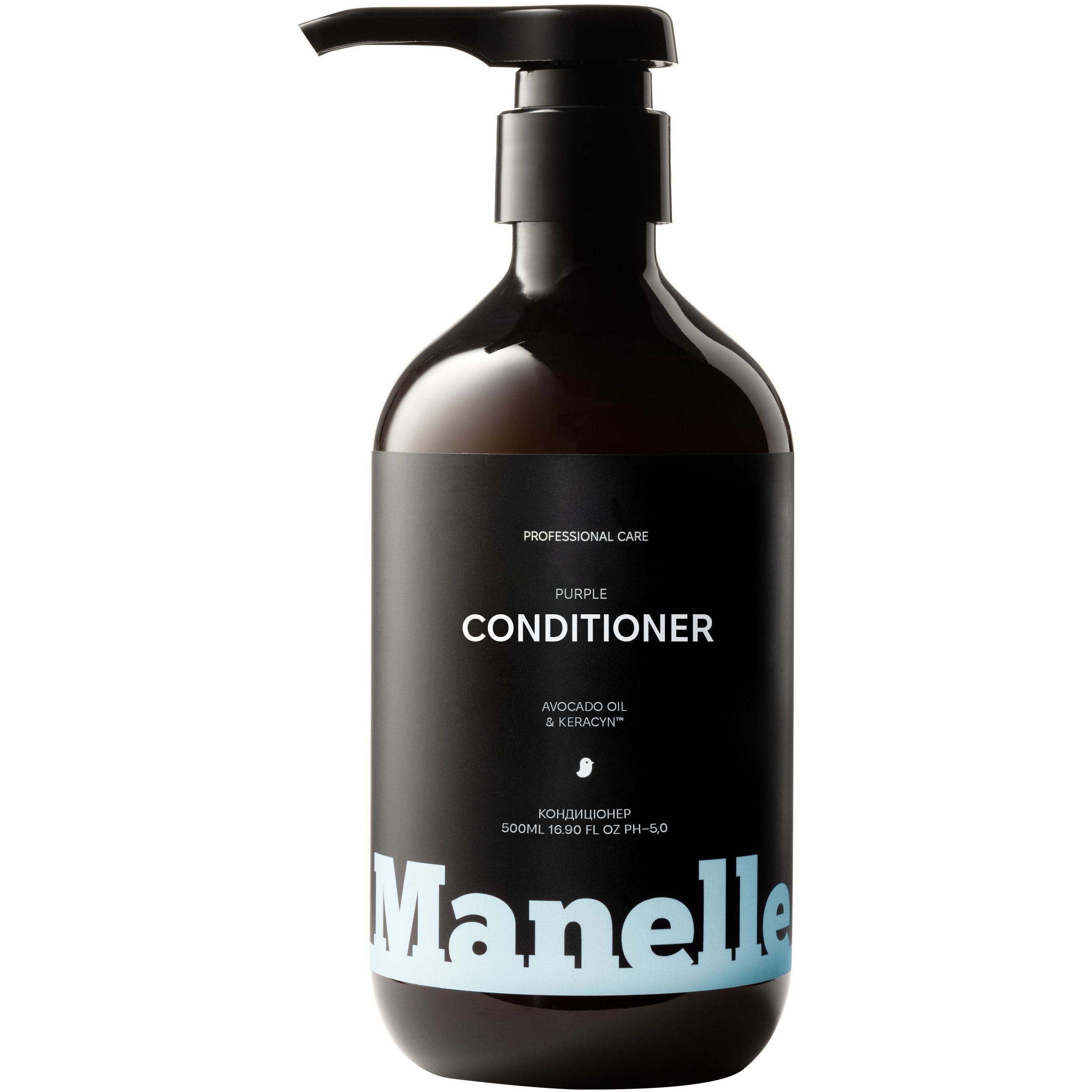 Тонуючий кондиціонер для волосся Manelle Professional care Avocado Oil & Keracyn 500 мл - фото 1
