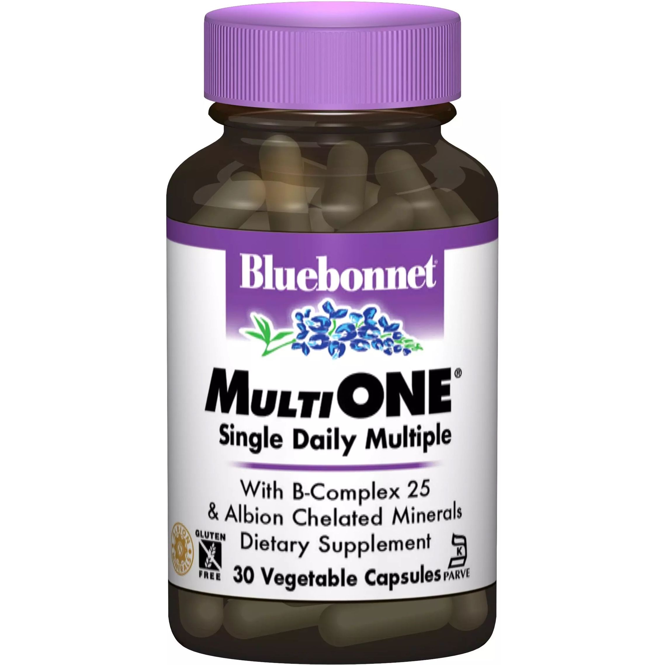 Мультивiтамiни з залiзом Bluebonnet Nutrition Multi One 30 капсул - фото 1