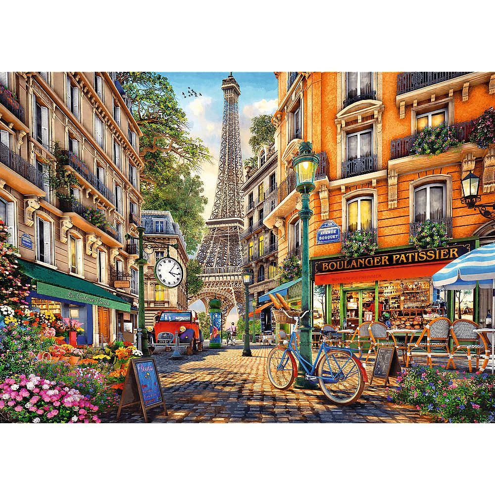 Пазли Trefl Полудень у Парижі 2000 елементів - фото 2