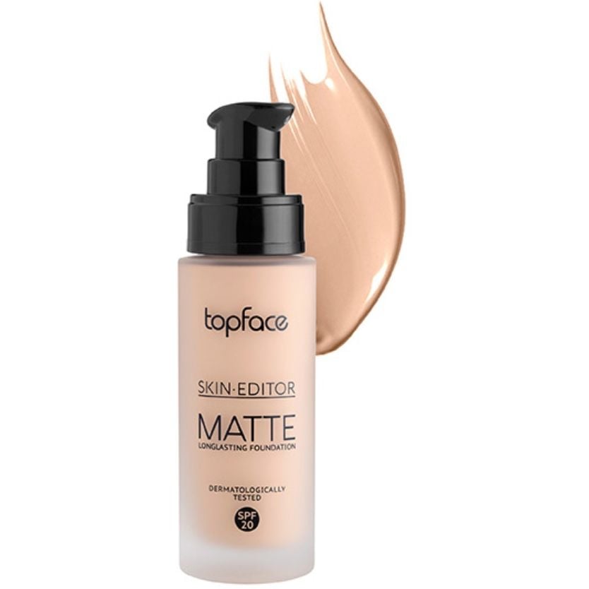 Тональная основа TopFace Skin Editor Matte Longlasting Foundation PT465 тон 006, 32 мл - фото 2