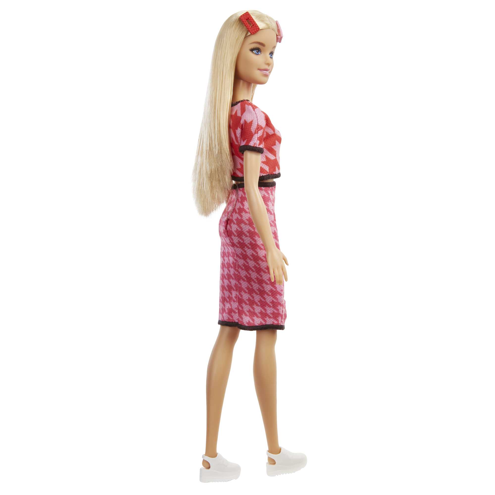 Кукла Barbie Модница в костюме в ломаную клетку (GRB59) - фото 2