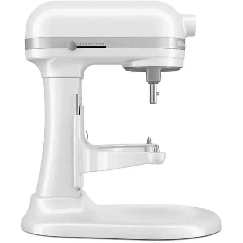 Планетарний міксер KitchenAid Heavy Duty з підйомною чашею 6.6 л білий (5KSM70JPXEWH) - фото 4