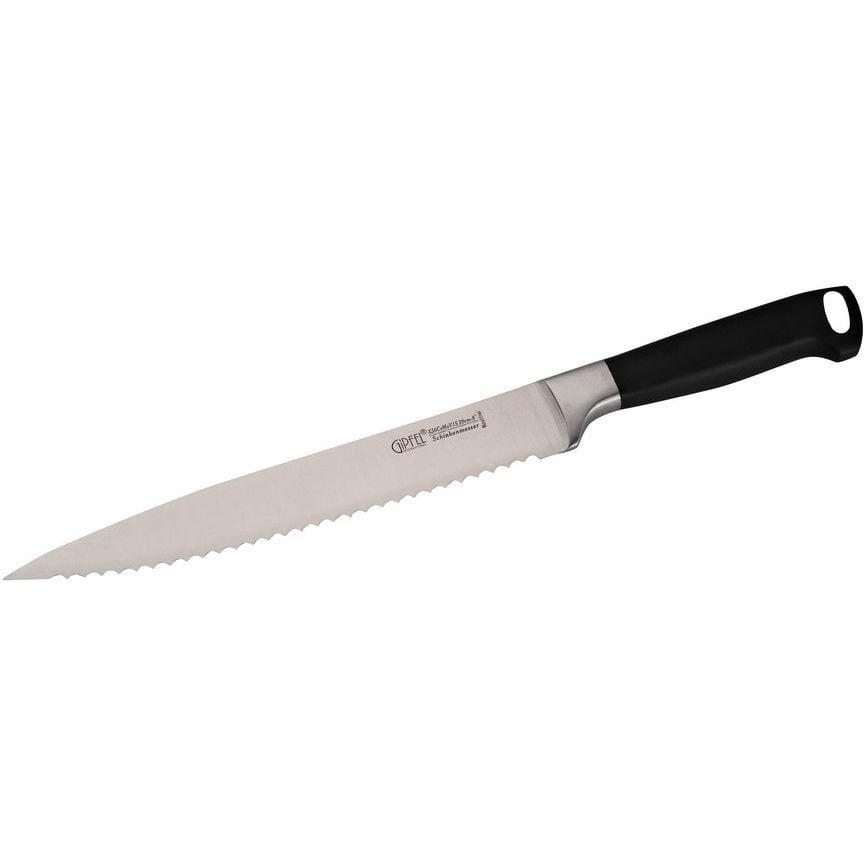 Нож разделочный Gipfel Professional Line с зубчатой кромкой 20 см (6765) - фото 1