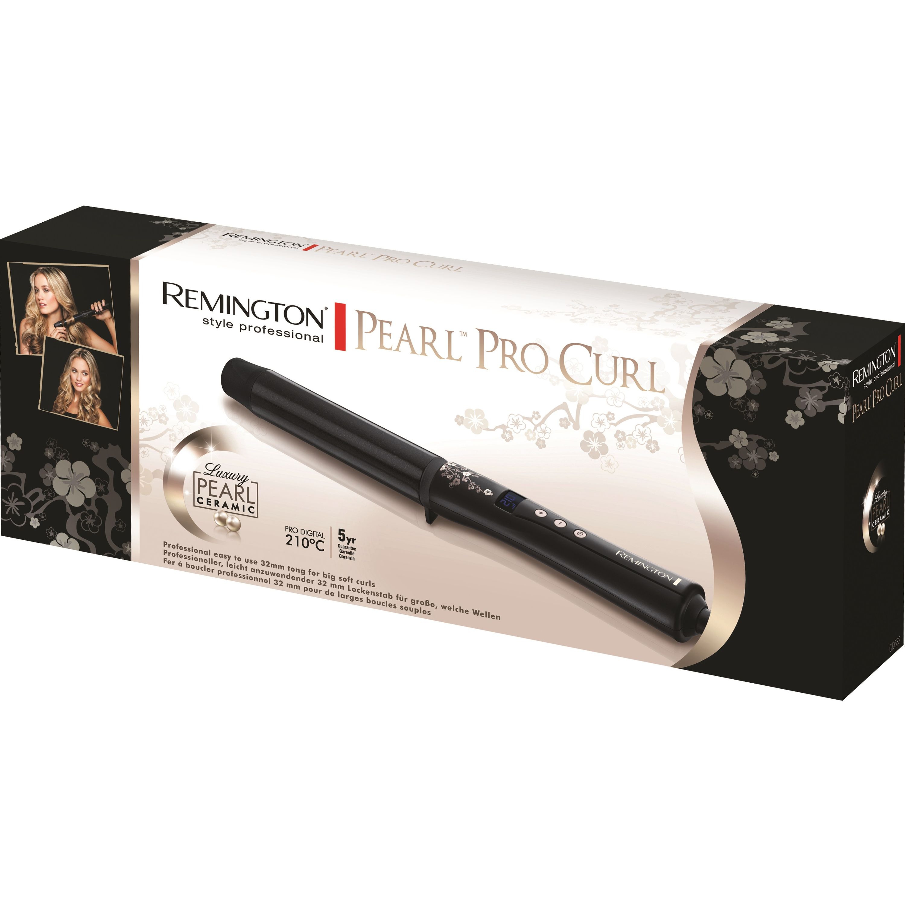 Плойка Remington Curl Pearl Pro CI9532 черная - фото 2