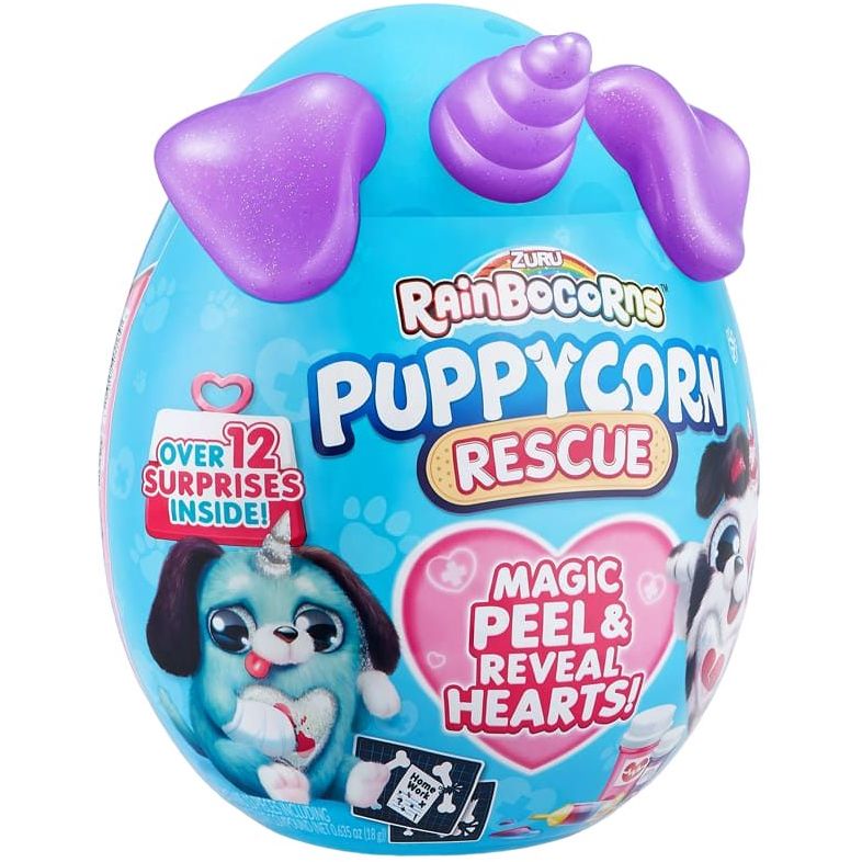 Мягкая игрушка-сюрприз Rainbocorns Puppycorn Rescue Rainbocorn-G (9261G) - фото 3
