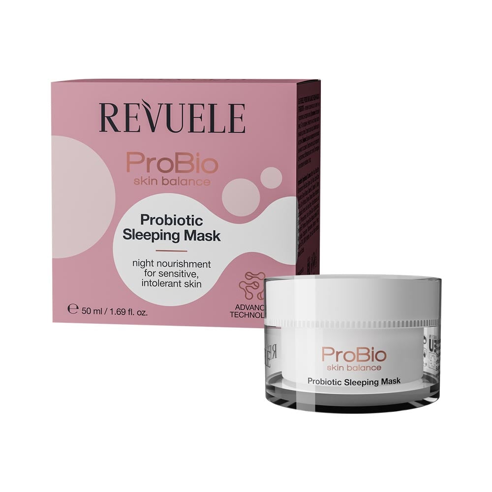 Маска нічна незмивна для обличчя Revuele Probio Skin Balance Probiotic, 50 мл - фото 1