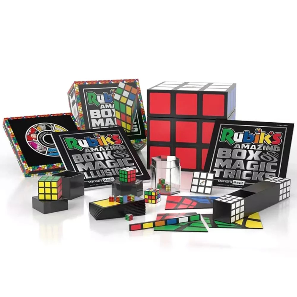 Набір з фокусами Marvin's Magic Головоломки для кубика Рубіка. 40 приголомшливих трюків (MMOAS7101) - фото 4