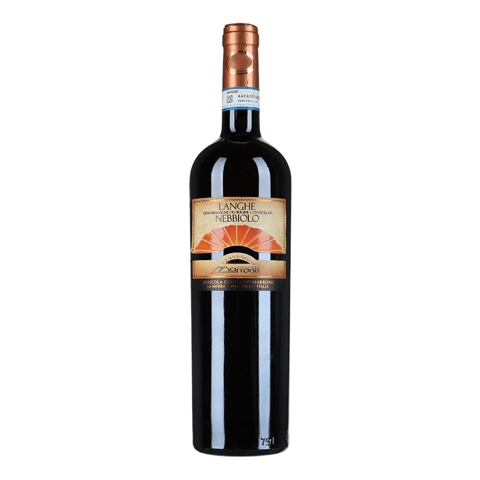 Вино Gian Piero Marrone Langhe Nebbiolo DOC, червоне, сухе, 13%, 0,75 л (774225) - фото 1