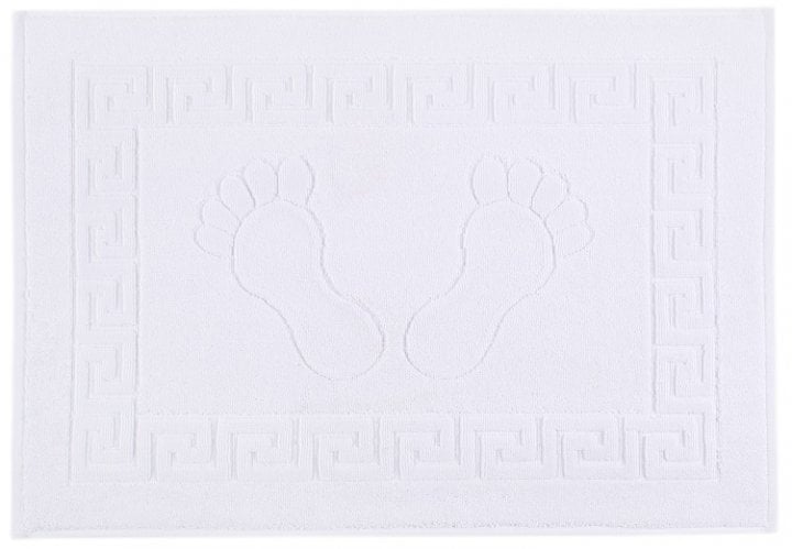Рушник для ніг Lotus Готель v2, 70х50 см, білий (svt-2000022283816) - фото 1