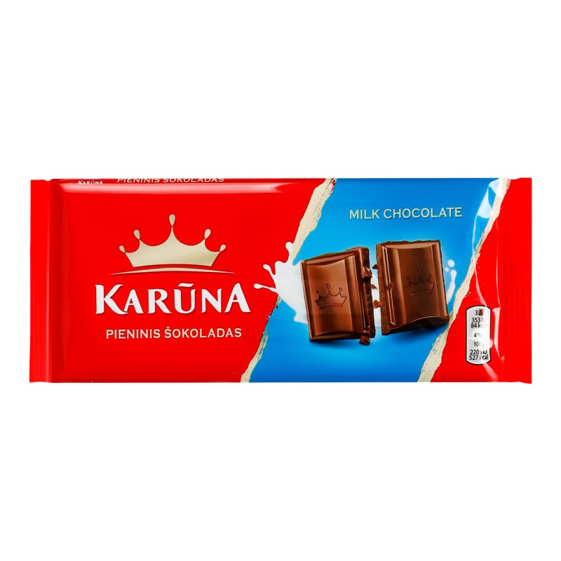 Шоколад молочний Karuna, 80 г (911303) - фото 1
