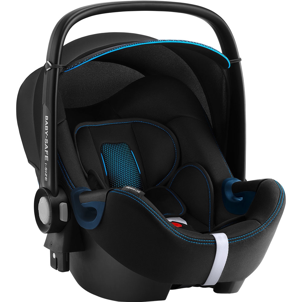 Автокресло Britax Romer Baby-Safe2 I-Size Cool Flow Blue, черный с синим (2000033066) - фото 3