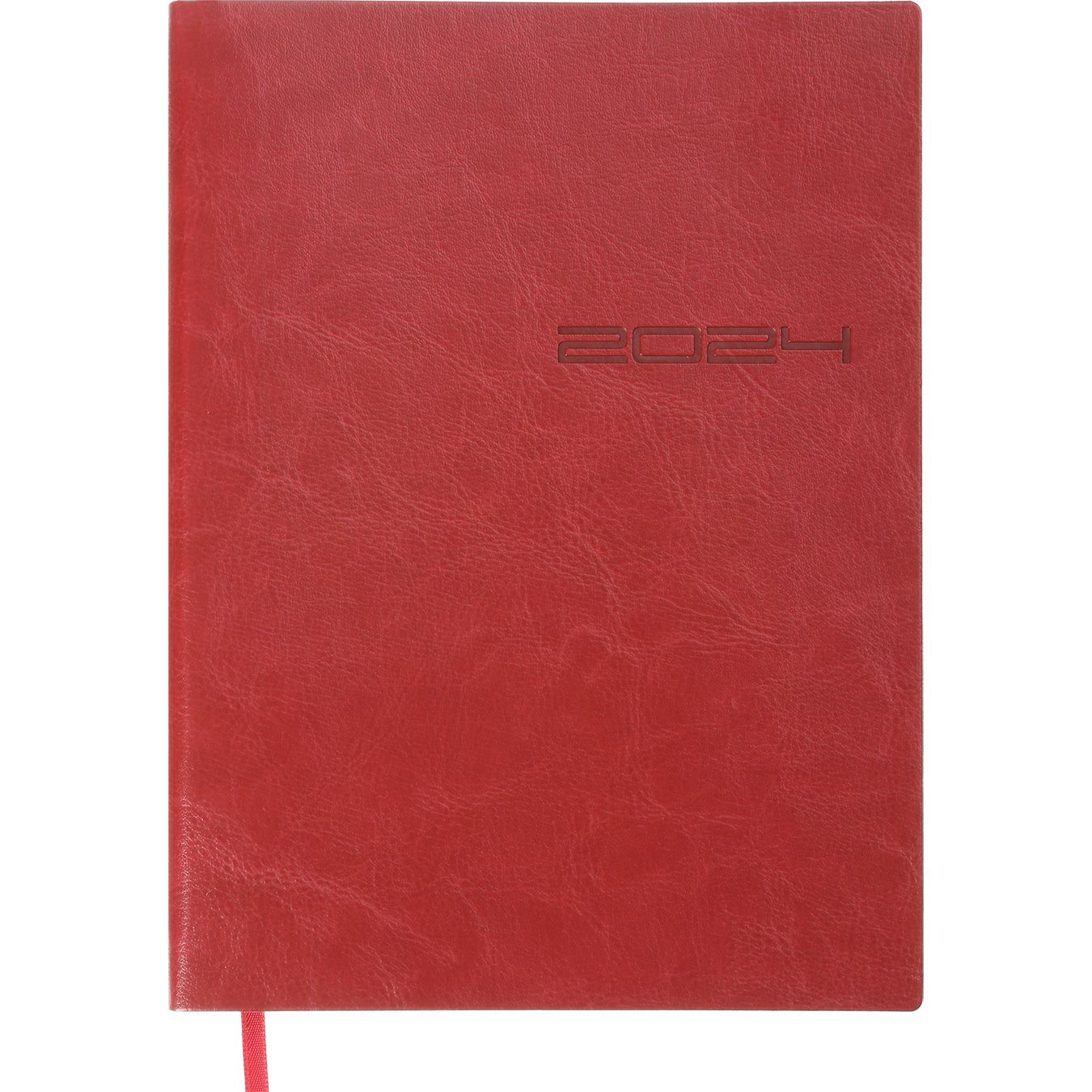 Щоденник датований Buromax Ideal 2024 A5 червоний (BM.2175-05) - фото 1