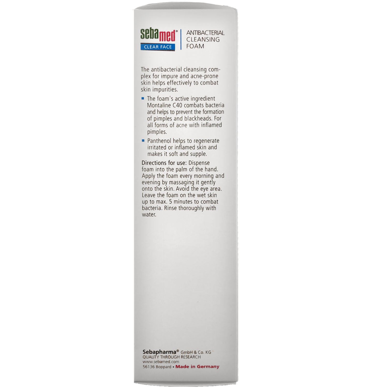 Пенка для умывания Sebamed Clear Face очищающая против угрей, 150 мл - фото 4