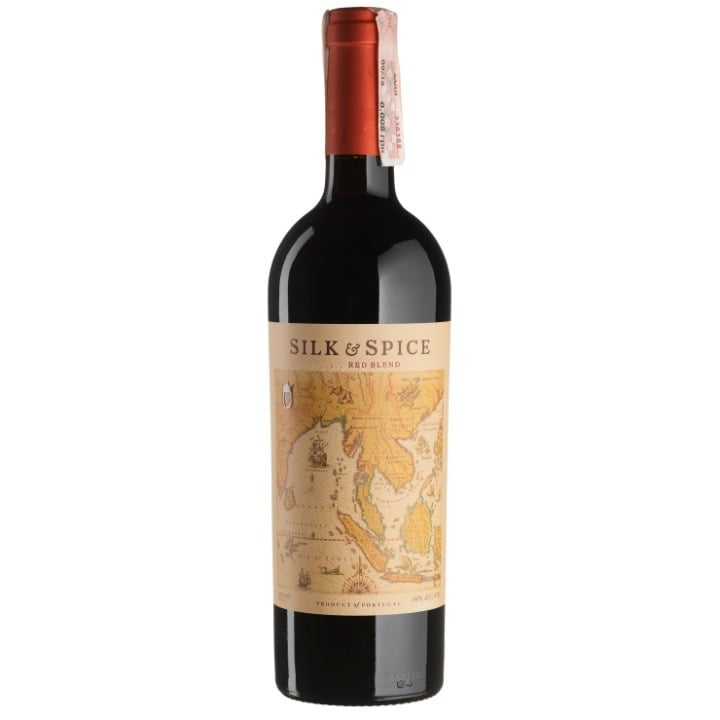 Вино Sogrape Vinhos Silk&Spice Red, червоне, напівсухе, 14%, 0,75 л (43612) - фото 1