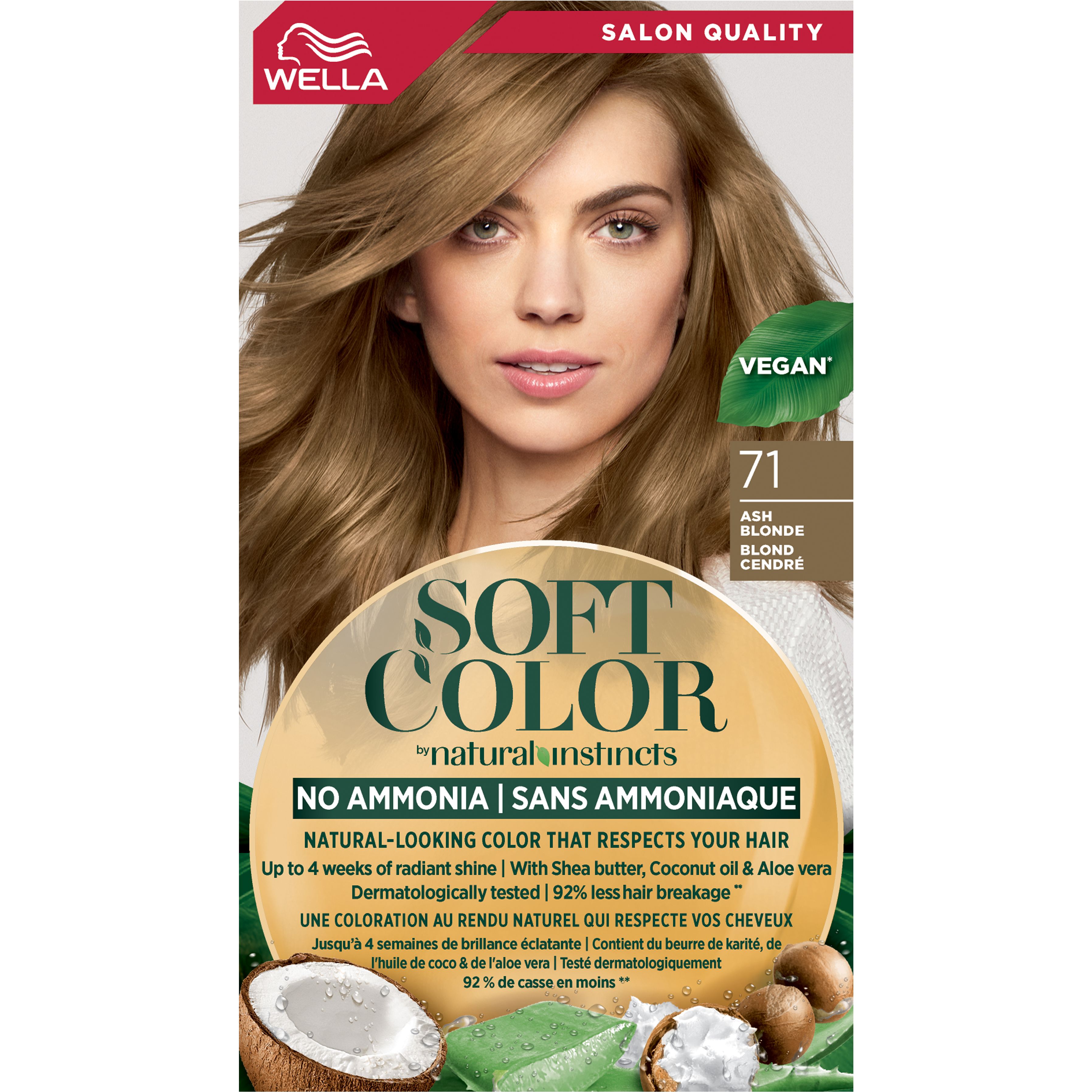 Краска для волос Wella Soft Color тон 71 Пепельный блонд (3614228865760) - фото 1