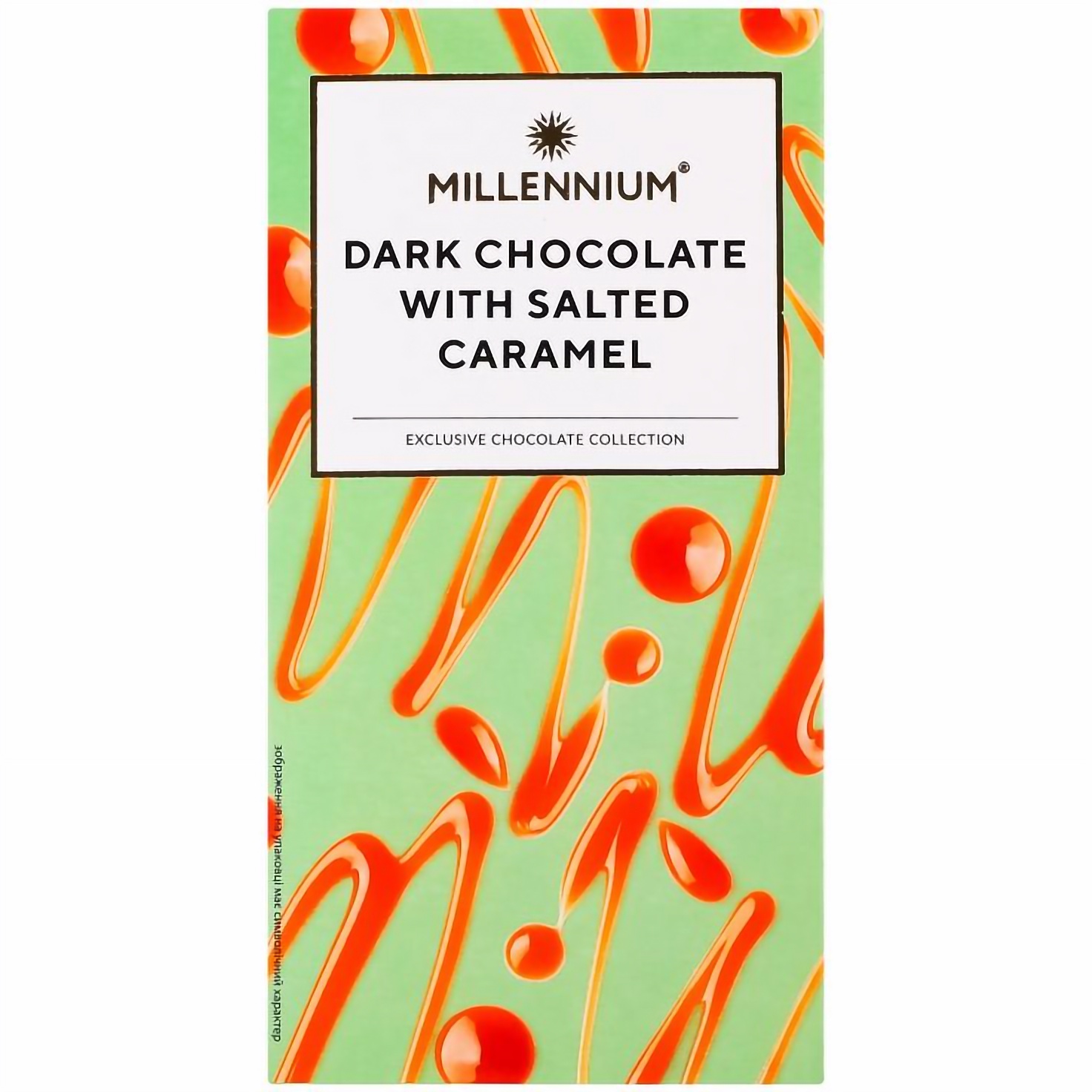Шоколад чорний Millennium Солона карамель 100 г (850905) - фото 1