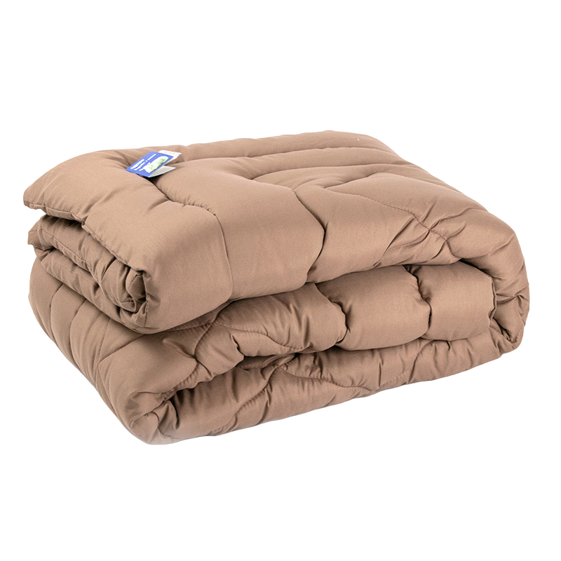 Одеяло шерстяное Руно, полуторный, 205х140 см, коричневый (321.52ШУ_Brown) - фото 1