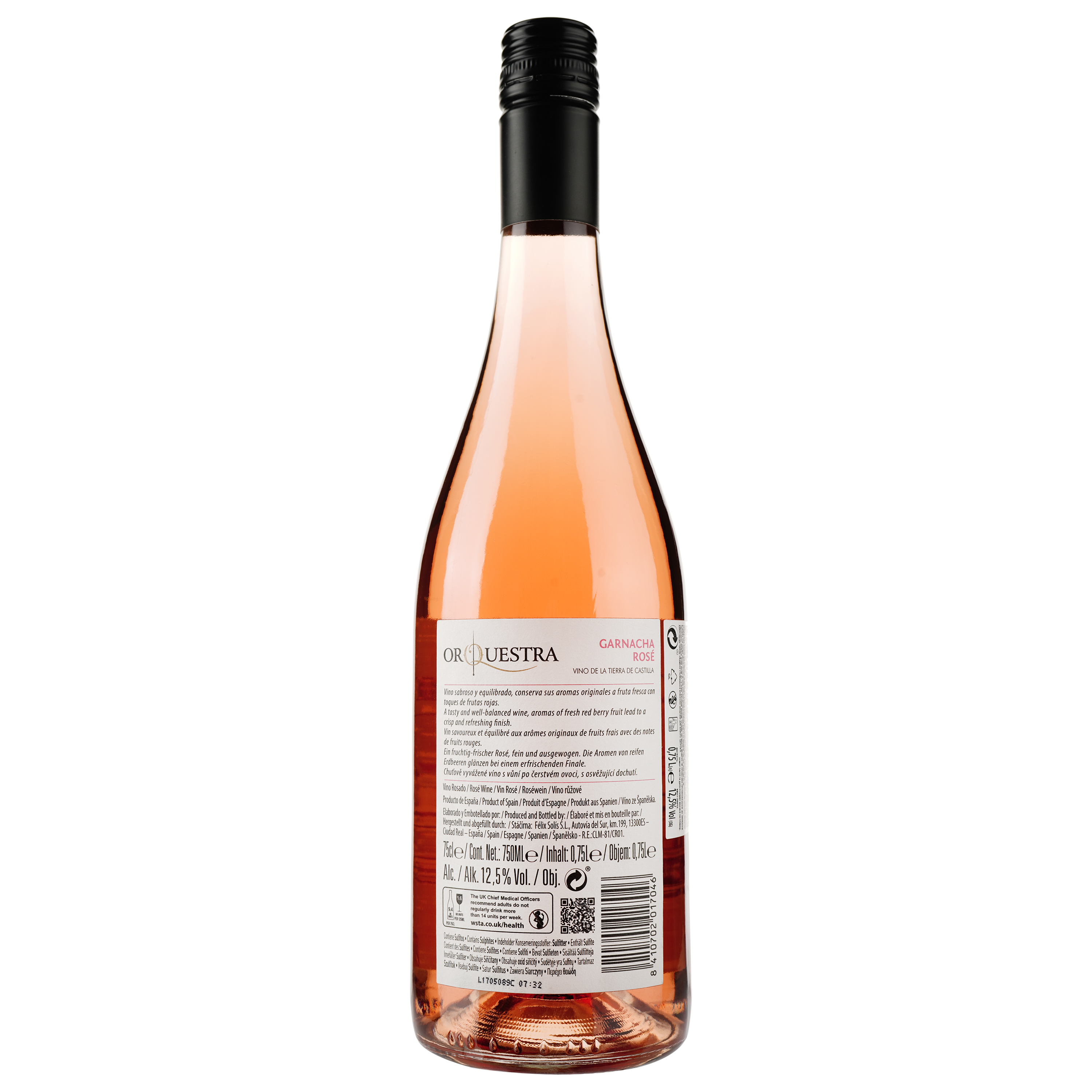 Вино Orquestra Garnacha Rose рожеве сухе 0.75 л - фото 2