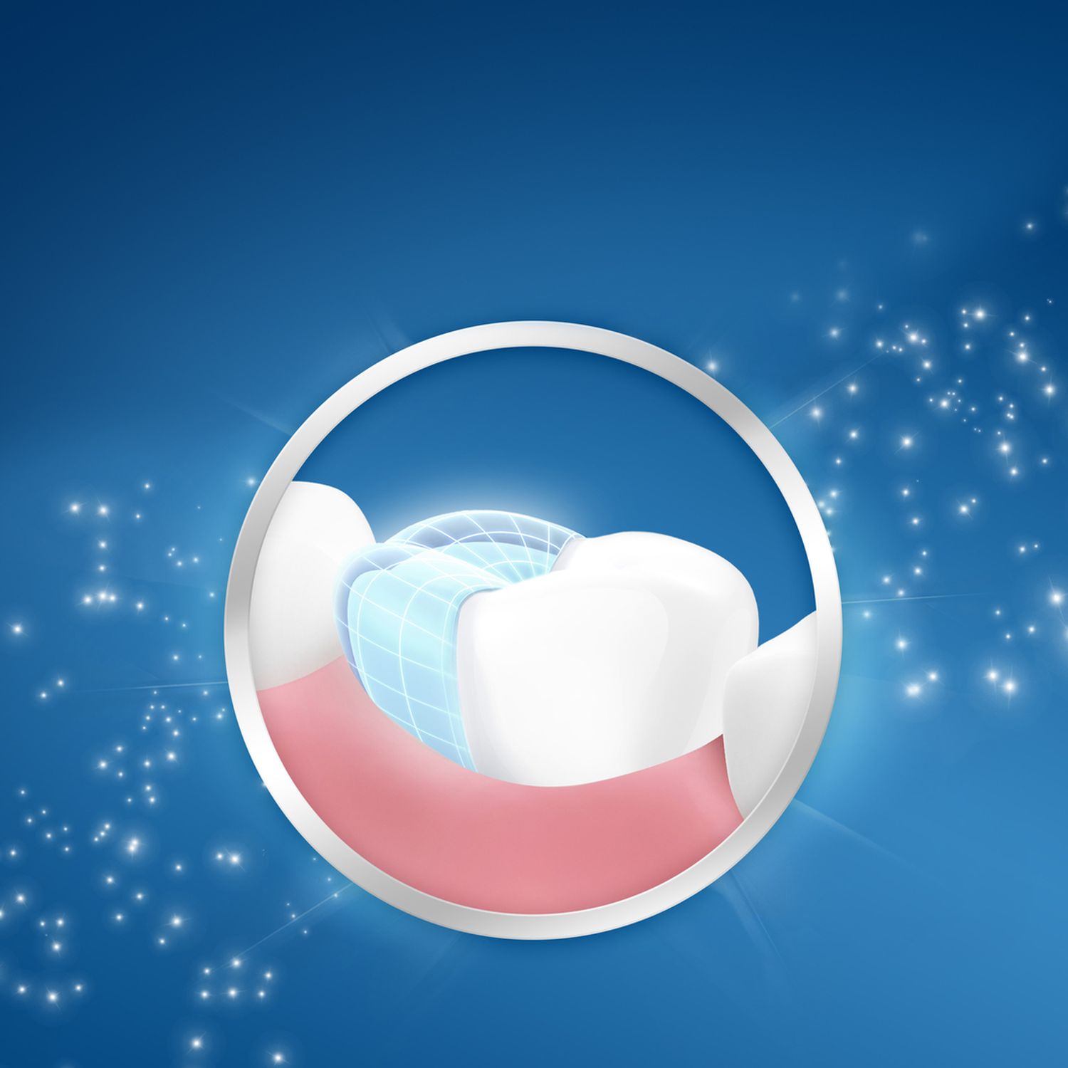 Зубна щітка Oral-B 3D White Fresh середня синій з червоним 2 шт. - фото 5