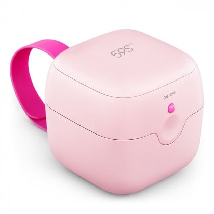 Mини-стерилизатор 59S UVC LED S6 Pink, для пустышек и сосок, розовый (3990516) - фото 2