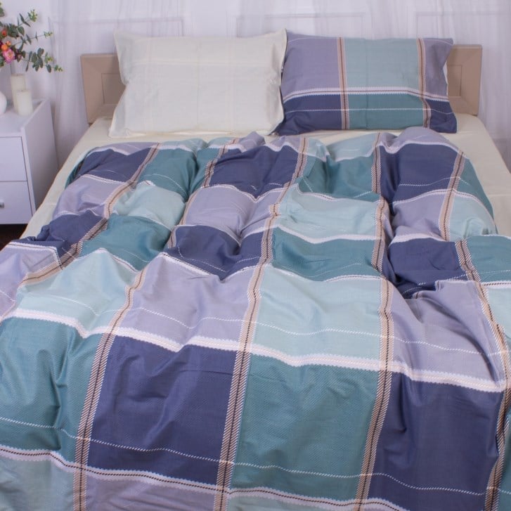 Комплект постельного белья MirSon Skillful, сатин, 210х175 см - фото 1