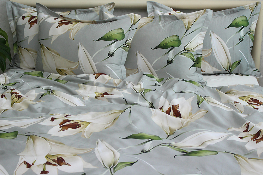 Комплект постельного белья TAG Tekstil с компаньоном Семейный Разноцветный 000240693 (PT-015) - фото 6