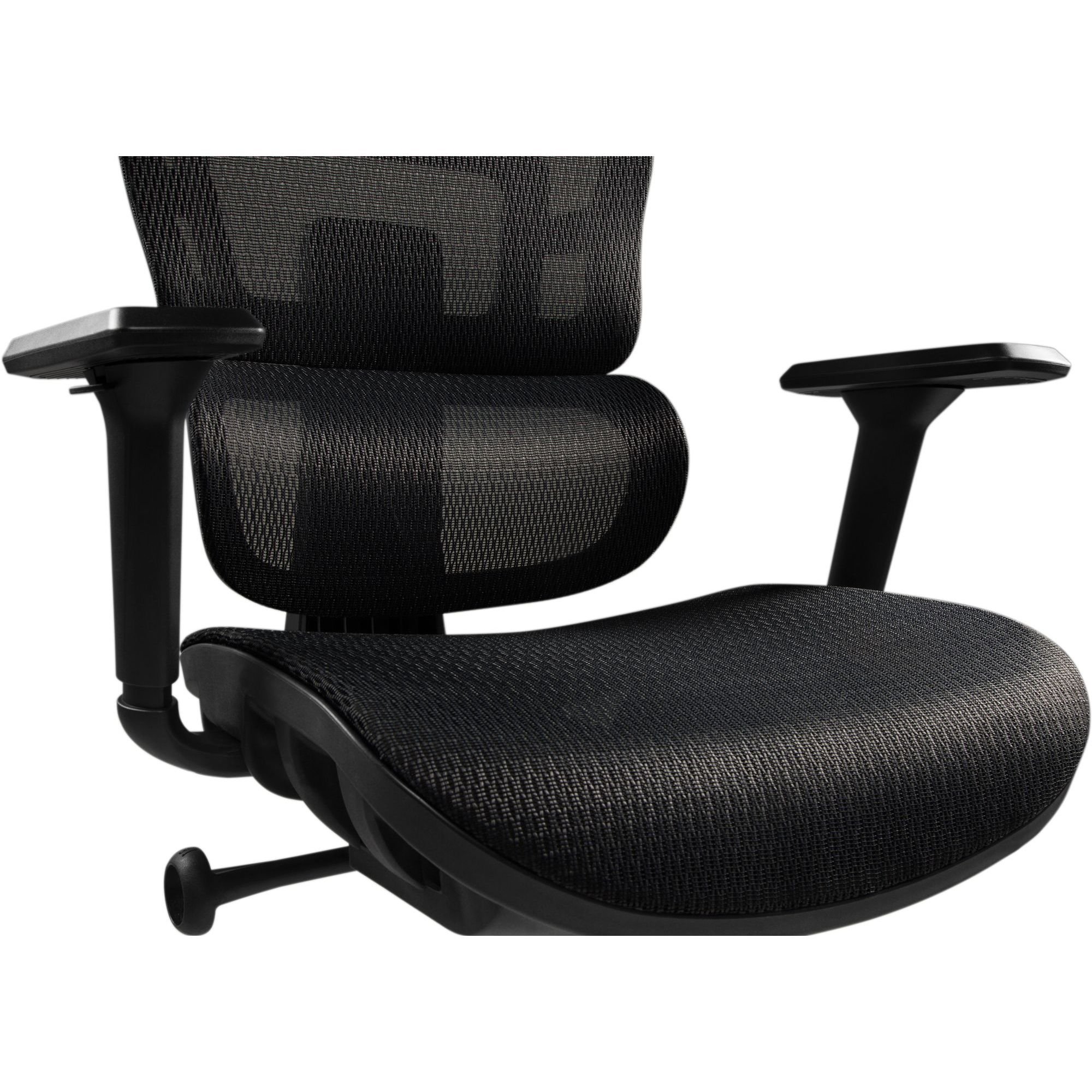 Офисное кресло GT Racer B-517M, черное (B-517M Black) - фото 9