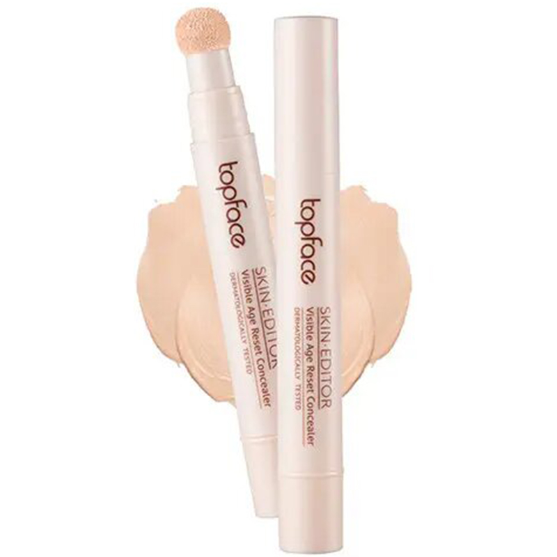 Консилер TopFace Skin Editor Concealer Matte Visible Age Reset PT466 тонн 001 5.5 мл - фото 4