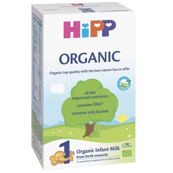 Органічна суха молочна суміш HiPP Organic 1, 300 г - фото 1