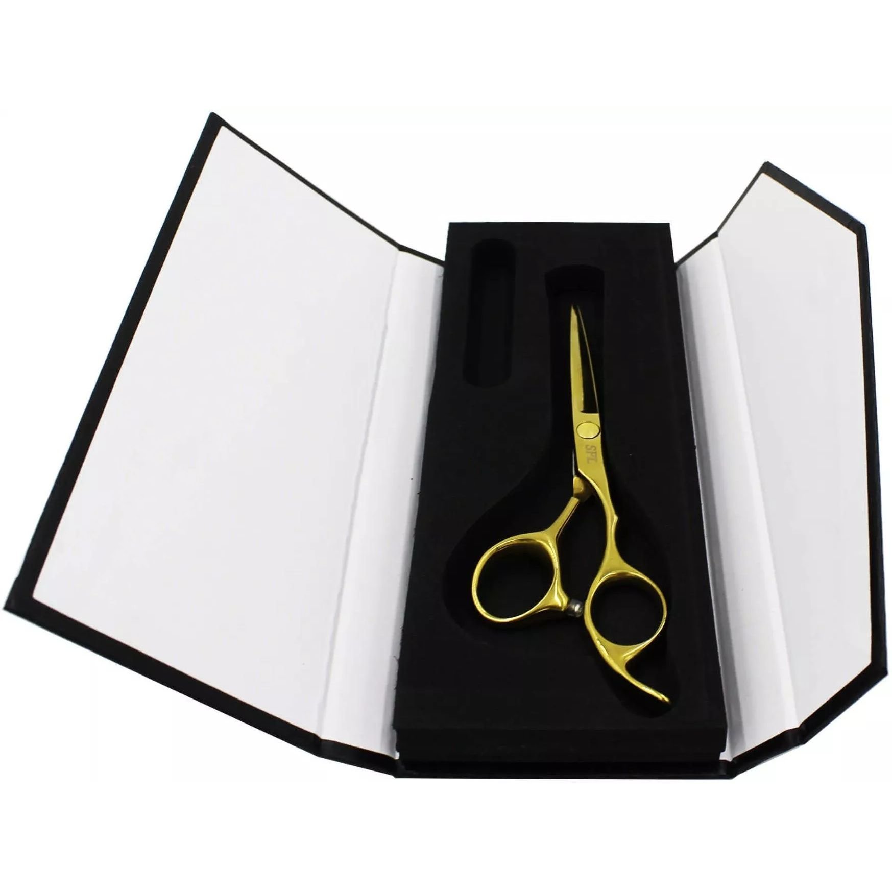 Ножницы парикмахерские SPL, 5.5 дюймов, желтые - фото 5