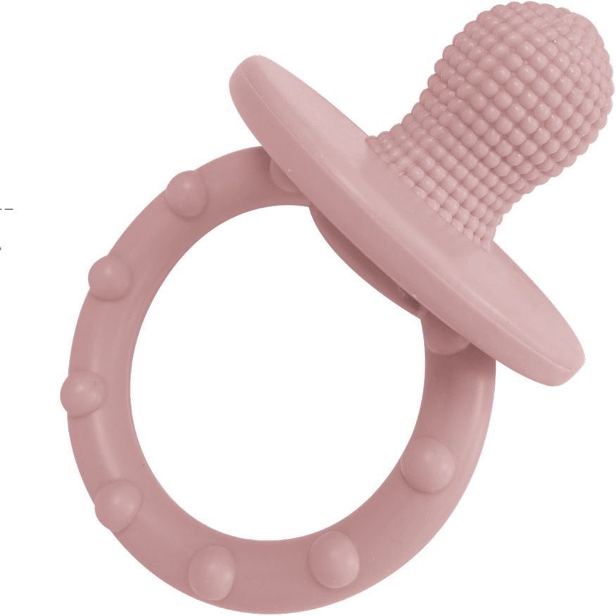 Пустышка силиконовая MinikOiOi Basics Gumy Pinky Pink (101220002) - фото 1