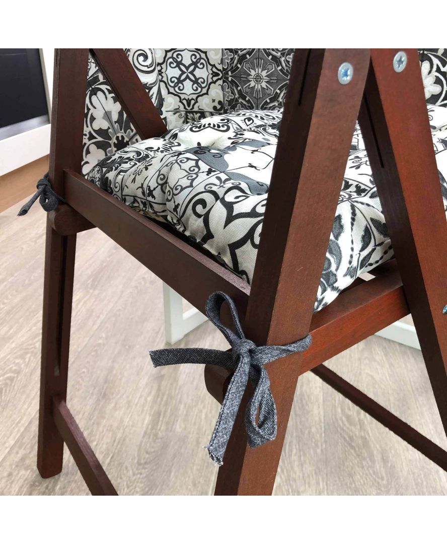 Подушка для стула Прованс Milan, 40х40 см, белый (23615) - фото 4