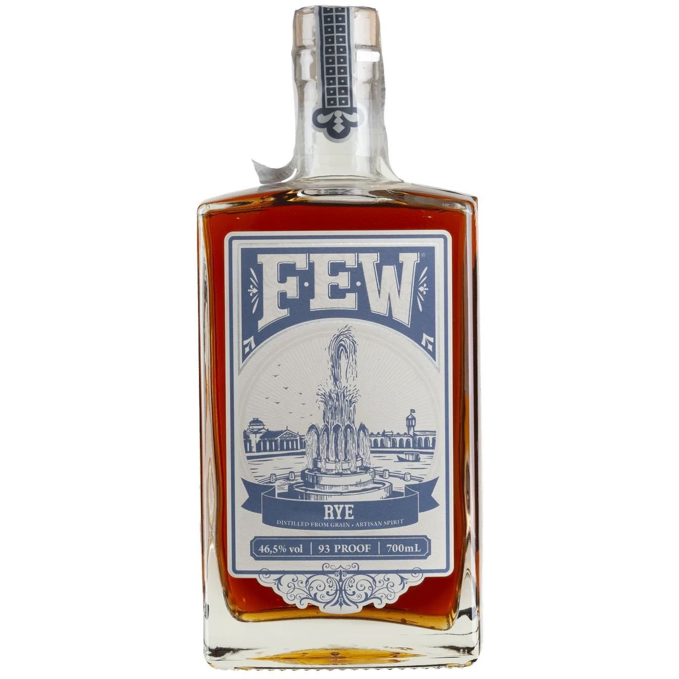 Віскі FEW Rye American Whiskey 46,5% 0.7 л - фото 1