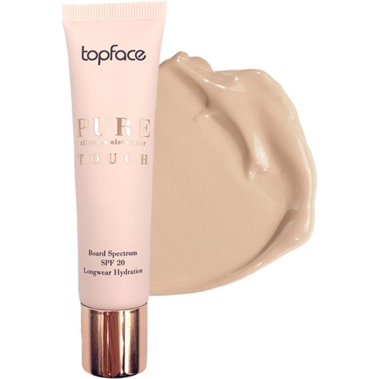 Тональный крем TopFace Pure Touch Tinted Moisturizer PT566 тон 001, 30 мл - фото 2