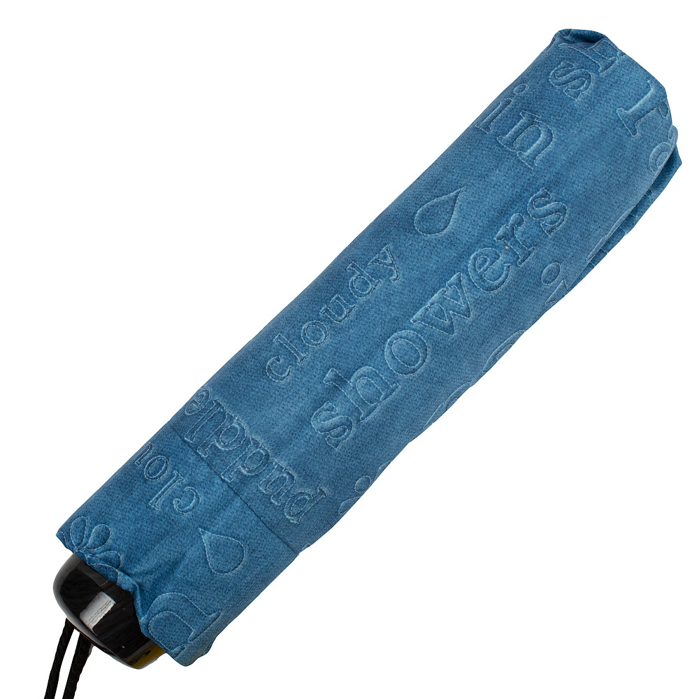 Жіноча складана парасолька механічна Zest 96 см синя - фото 5