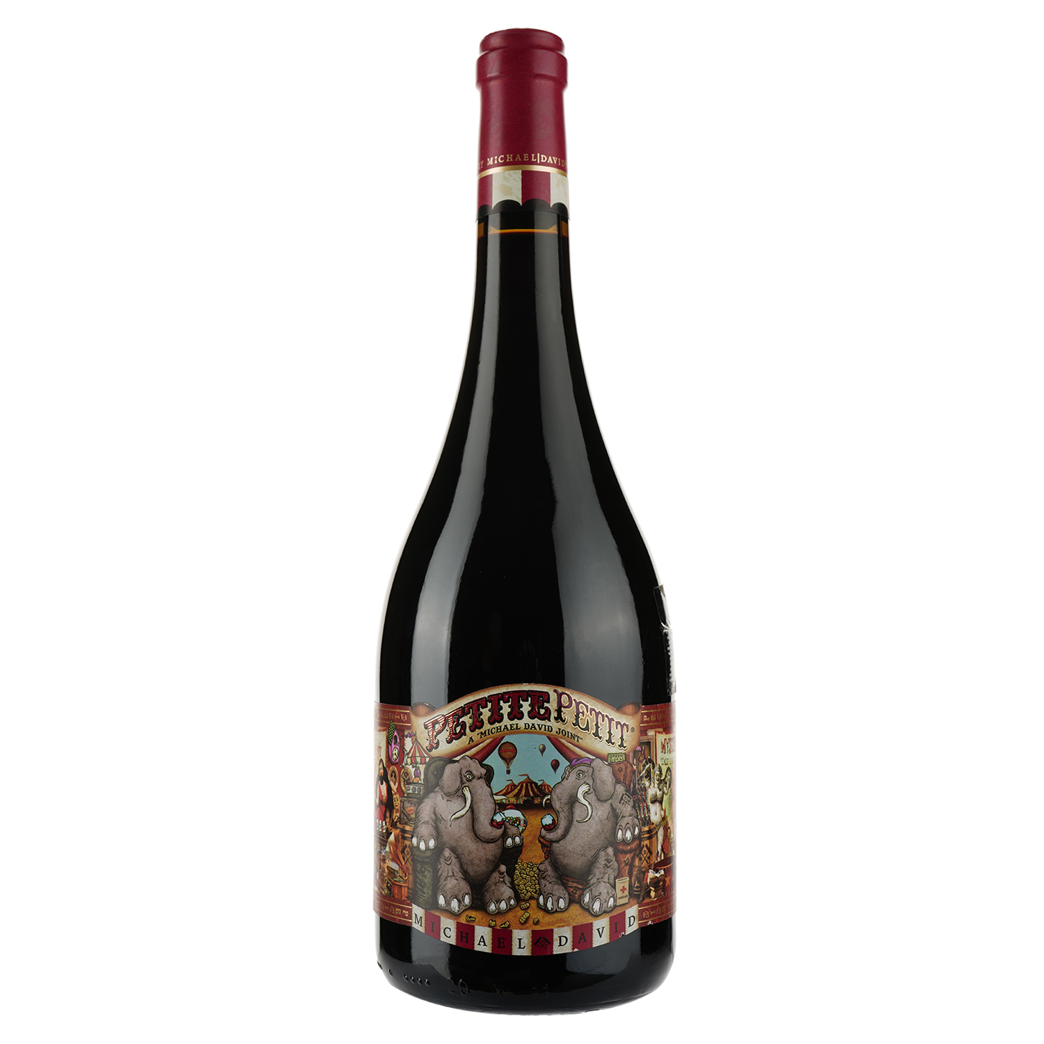 Вино Michael David Petite Petit, красное, сухое, 14,5%, 0,75 л - фото 1