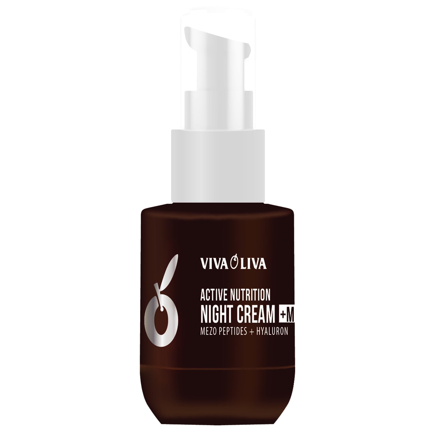 Крем для лица ночной + маска Viva Oliva Mezo Peptides+Hyaluron Night Cream + Mask Active Nutrition 75 мл (6870) - фото 1